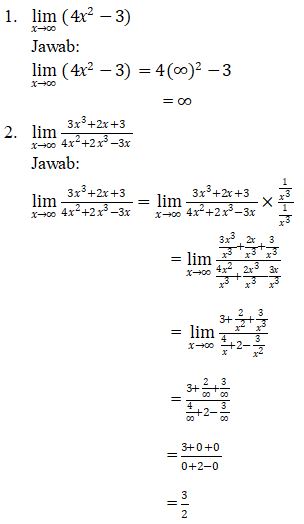 Contoh Soal Limit Trigonometri Tak Hingga Pdf - gawercover